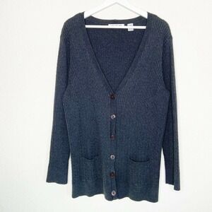eight eight eight Cable Knit Button Up Cardigan